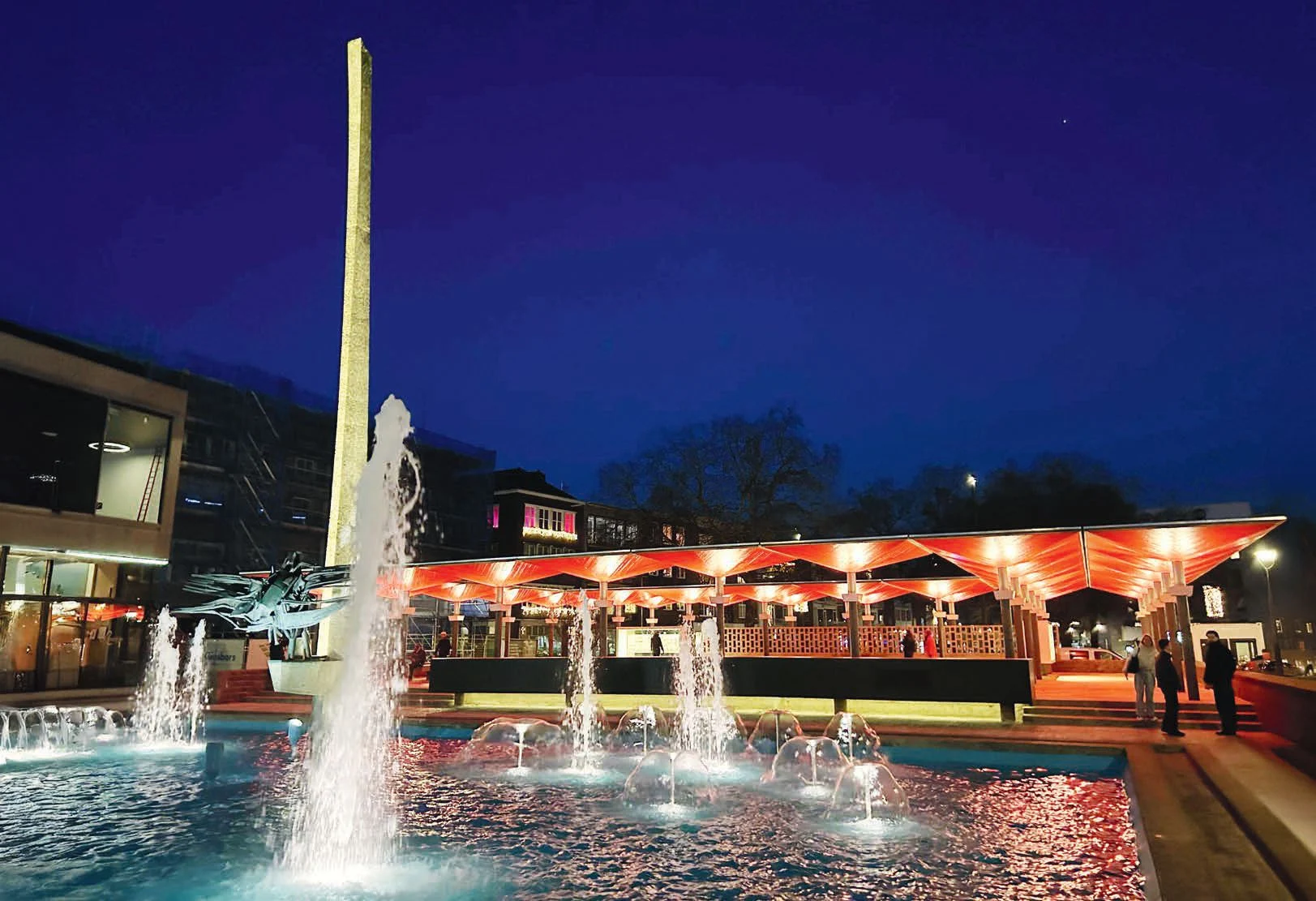Onze ‘Trevi-fontein’ schittert weer zoals nooit tevoren