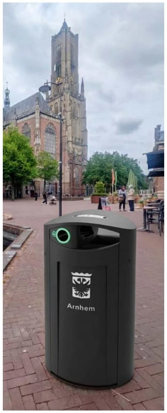 Slimme prullenbakken tegen zwerfafval: iets voor onze binnenstad?